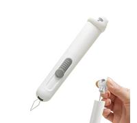 Dinchaakuarry Seam Remover and Needle Threader,2 in 1 Thread Hand Sewing Tool - Multifunctional Threading Unthreading for Crafting, Knitting, Quilting, 12.7x2.3cm/5x0.91 inches