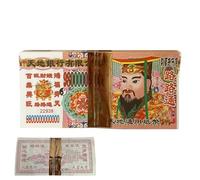 Dinero ancestral festivo, 100 unidades de papel conmemorativo con tradición cultural para templos y visitas a tumbas