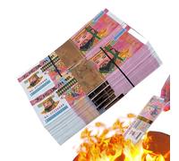 Dinero ancestral para funerales, dinero de papel chino Joss - Juguetes bancarios para fiestas de vacaciones, tumba, infierno, cielo, funerario, fantasma, barrido, bendición, decoración de la otra vida