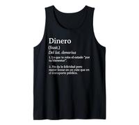 Dinero Definición Diccionario Divertida Camiseta sin Mangas