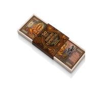 Dinero Espiritual - 50 Billetes Rituales de Abundancia y Prosperidad | Talismán Moderno para Atraer Suerte, Dinero, Amor y Protección | 15 x 5 cm | Swami Mauel