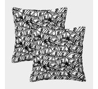 Dinero Funda Almohada 3D Impresa para Viajeros, Poliéster Suave Y Resistente, Protege Tu Almohada En Viajes, Decorativa para Cama 50x50cm