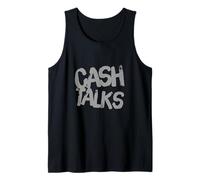 Dinero Habla Dinero Amo El Dinero Muéstrame El Dinero Meme Divertido Camiseta sin Mangas