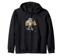 Dinero Hip Hop Meme Gráfico Graffiti Urbano Arte Street Style Sudadera con Capucha