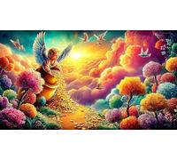 Dinero Puzzle Imposible,desafío for Adults Juego Educativo 1000 Piezas Obra de Arte de Juego de para Adultos, Regalos a Partir de 14 Años 75x50cm/1000pcs