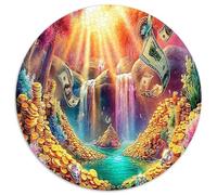 Dinero Puzzles Desafío Juguetes 1000 Piezas Lleva una Vida voluptuosa Rompecabezas Juego EduGatoivo para Adultos Y Niños A Partir De 12 Años 1000pcs (67.5x67.5cm)