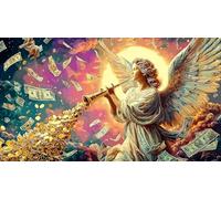 Dinero Rompecabezas Imposible,desafío for Adults Entretenimiento Creativo 1000 Piezas Obra de Arte de Juego de para Adultos y Niños a Partir de 12 Años 38x52cm/1000pcs