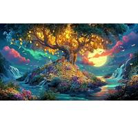 Dinero Rompecabezas Imposible,desafío para Adultos Entretenimiento Creativo 1000 Piezas Obra de Arte de Juego de para Adultos y Niños a Partir de 12 Años 38x26cm/1000pcs