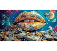 Dinero Rompecabezas Imposible,desafío para Adultos Entretenimiento Creativo 1000 Piezas Obra de Arte de Juego de para Adultos y Niños a Partir de 12 Años 75x50cm/1000pcs