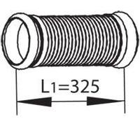 DINEX 82194 Tubo de escape para VOLVO FH para RENAULT TRUCKS KERAX