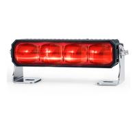 Dinfu 30W LED rojo Carretilla elevadora, 12-100V LED rojo lateral intermitente Luz delantera intermitente Luz de advertencia Estroboscópica para coches Carretilla elevadora Vehículo