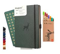 Dingbats* Cuaderno A5 de Tapa Dura y Rotuladores Ātopen de Doble Punta