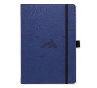 Dingbats* - Vida Silvestre Cuaderno A4 Punteado - Extra Grande Libreta de Tapa Dura Cuero PU - Cierre Elástico, Soporte para bolígrafos, Marcador