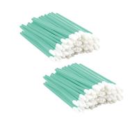 DINGFENG 200 unidades de bastoncillos de algodón de limpieza, puntas de espuma, almohadillas de limpieza multiusos para impresora de inyección de tinta, cabezal de impresión, cámara, lente óptica,
