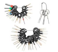 DINGFENG Herramientas de Eliminacion de Terminales Kit, Extracción de Terminales Automáticos, Extractor de Pin de Conector Crimpado Cableado Cable Electrico para Reparación de Coches