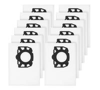 DingGreat 12 bolsas de aspiradora para Kärcher WD2 Plus/WD2/WD3/WD3.200-WD3.800 M/KWD1/KWD2/KWD3/SE4001/SE4002 - Bolsas de filtro de 3 capas (equivalente a 2.863-314.0 (KFI 357)