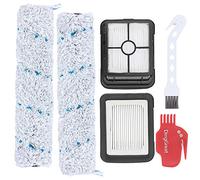 DingGreat 2Pcs Cepillo Multi-Superficie y 2Pcs Filtro de Repuesto para BISSELL CrossWave Wireless Max serie 2554 2590 2593 2596