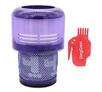 DingGreat Accesorio de Filtro Lavable para Aspiradora Dyson V15 V11 SV14 Cyclone Animal Absolute Total Clean Reemplace # DY-970013-02 & 97001302