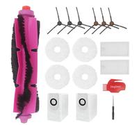 DingGreat Juego de accesorios compatible con aspiradoras Eureka J12 Ultra para aspiradora Midea V12, 1 rodillo principal cepillo, 6 cepillos laterales, 2 filtros HEPA, 4 almohadillas de mopa, 2 bolsas