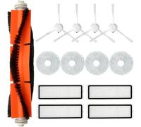 DingGreat Juego de accesorios para robot aspirador Dreame L10s Ultra / L10 Ultra/Xiaomi X10+ - Juego de 13 piezas con cepillo principal, filtro HEPA y cepillos