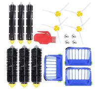 DingGreat Kit Repuestos y Accesorios Filtro y Cepillo Lateral para Aspiradora iRobot Roomba Serie 600 605 610 615 616 620 625 630 631 632 639 650 651 660 670 680 681 691