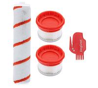 DingGreat Reemplazos 1 Cepillos de rodillo + 2 Filtros HEPA para Xiaomi Mijia Dreame V11 V10 V9 V9B Aspiradora de Mano inalámbrico