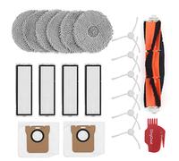 DingGreat Repuestos para aspiradoras para Dreame L10s Ultra/Dreame L10s/Xiaomi X10/S10/S10pro Robot Aspirador, 1 Cepillos Principales, 4 filtros, 6 Paños Mopa, 6 cepillos Laterales, 2 Bolsas de Polvo