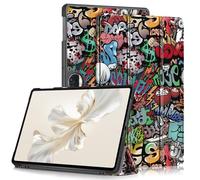 DINGGUAGUA Funda para Honor Pad 9 12.1 Pulgadas 2023 Tablet, Ultra Slim Protectora Carcasa con Función de Soporte,Graffiti