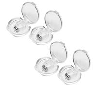 Dinghaole 4 Pcs Clip nasal magnético, Dilatador Nasal Anti Ronquidos Clips Nasales Magnéticos, Mejora la Respiración Nariz, Anti-snore, Solución para los ronquidos y mejora de su descanso