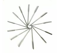 Dinghaole 60 agujas universales para máquina de coser, varios tamaños 65/9, 75/11, 80/12, 90/14, 100/16, 110/18, perfectas para mezclilla, cuero, jeans, jersey, agujas universales resistentes para
