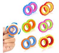 Dinghaole - Juego de 12 piezas de actividad sensorial para aliviar el TDAH, mejorar la concentración, juguetes antiestrés coloridos