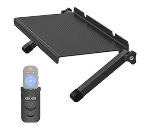 Dinghosen Estante superior de TV de plataforma de 13 pulgadas de ancho, estante ajustable para caja de cables, dispositivos de transmisión, enrutador y decoración del hogar, soporte superior de