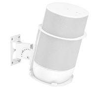 Dinghosen Soporte de altavoz ajustable inclinable y giratorio para Sonos Move 2 y Sonos Move, estante de montaje en pared resistente para altavoz Sonos Move, color blanco