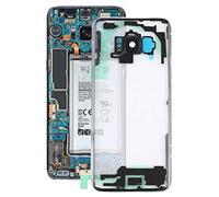 DINGJIA Excelente Transparente batería Cubierta Trasera con la Tapa de la Lente de la cámara for Samsung Galaxy S8 / G950 G950F G950FD G950U G950A G950P G950T G950V G950R4 G950W G9500 (Transparente)