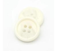 DINGK Botones de Abrigo Grande Blanco de imitación de Cuerno de Resina de 30mm para Ropa, suéter, Traje, Chaqueta, Accesorios de Costura Decorativos