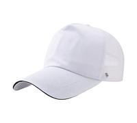 Dinglong Accesorios Playa de béisbol de Solar Informal de de algodón de Verano para Hombres y Mujeres Accesorios Playa (White, One Size)