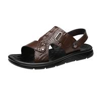 Dinglong chanclas cuero hombre Sandalias de hombre Deportes Verano Playa Zapatillas Deslizantes Al Libre Zapatillas Remota Sandalias chanclas cuero hombre chanclas de vestir hombre