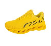 Dinglong EU 38 Zapatos Casuales Chandal Hombre Verano y otoño Casual Hombres Ligero Malla Transpirable Color sólido Chandal Hombre