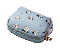 Dinglong regalos mujer cumpleanos Cartera pequeña de cuero portátil para mujer, billetera de doble pliegue de cuero, billetera de capacidad regalos mujer cumpleanos cosas baratas regalo mujer original