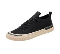 Dinglong Zapatos Casuales Alpargatas Hombre Verano Zapatos Deportivos Primavera y Verano para Hombre, Plana, Malla Ligera, Transpirable, sin Cordones, cómodos, de Color sólido, Sencillos Alpargatas