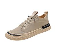 Dinglong Zapatos Casuales Alpargatas Hombre Verano Zapatos Deportivos Primavera y Verano para Hombre, Plana, Malla Ligera, Transpirable, sin Cordones, cómodos, de Color sólido, Sencillos Alpargatas