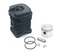 Dingmao Kit de pistón cilíndrico de 41,1mm for Partner 33, 350, 351, 352, 370, 371, 382, 390, 391, 401, Fórmula 400, 420, 421.