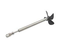 DingMotuo 4mm Shaft Assembly with High Thrust for Bait Boat, Netting Boat and Fishing Boat, Drive Shaft, Four-Blade Propeller for Boat Model Shaft System(10CM-3.17mm-Joint)