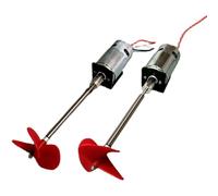 DingMotuo High-Power Shaft System Set for Fishing Netting Boat, with 997 Motor, 10 cm Propeller, One Left Hand and One Right Hand Propeller (15 cm)