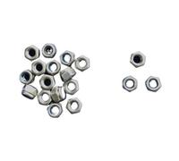 DingMotuo M4 Stainless Steel Self-Locking Nut with Anti-Loose Pad for Model Ship, High Strength and Durability, Easy to Use(3 pc)