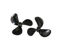 DingMotuo Plastic 3-Blade Left&Right Hand Propeller Set For Model Ships 5 Sizes W/M3 & 3mm Shaft(D36*4 * 9.5mm)