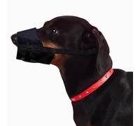 Dingo Waldemar Rutkowski Bozal para Perro, Nailon Malla, Negro, XS