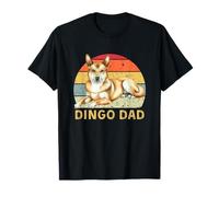Dingo Dog Dad, Divertido, Retro, Vintage, mis Perros Son mi Cardio Camiseta