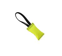Dingo Gear Firehose Bite Tug 1 Mango Juguete Resistente para Entrenamiento de Perros IGP Deportes Juego Buscar mordida Trabajo Flotante Tira de Guerra para Disparar Presa Drive tamaño L Amarillo
