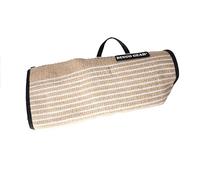 Dingo Gear Garda Manguito de Mordida para Entrenamiento de Perros, IGP, Deportes Caninos, Protección Profesional Reforzada, 1 Asa, 1 Soporte, Dureza Media, Yute Natural (S00542)